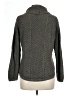 Eight Eight Eight Chevron-herringbone Gray Turtleneck Sweater Size L - photo 2