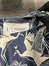 A. Putnam 100% Polyester Print Blue Gray Casual Dress Size M - photo 7