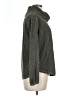 Eight Eight Eight Chevron-herringbone Gray Turtleneck Sweater Size L - photo 4