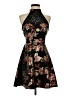 Francesca's Floral Black Cocktail Dress Size S - photo 1