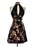 Francesca's Floral Black Cocktail Dress Size S - photo 2
