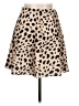 Aqua Animal Print Tan Casual Skirt Size L - photo 1