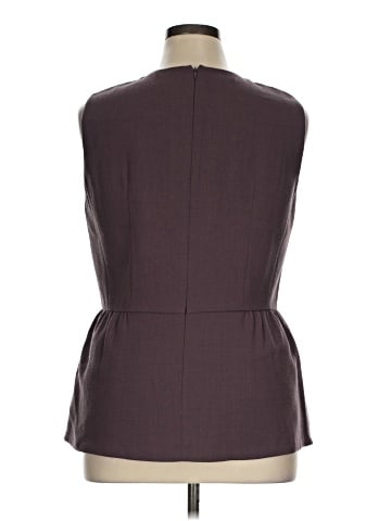 Lafayette 148 New York Sleeveless Blouse (view 2)