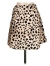 Aqua Animal Print Tan Casual Skirt Size L - photo 2