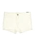 Express Jeans Ivory Shorts Size 0 - photo 1