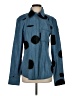 DAZY Polka Dots Blue Long Sleeve Top Size S (estimated) - photo 1