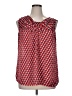 Preston & York 100% Polyester Red Sleeveless Blouse Size XL - photo 1