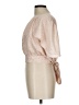 Peach Love 100% Polyester Pink Short Sleeve Blouse Size L - photo 5