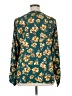 Andree by UNIT Floral Teal Long Sleeve Blouse Size 1X - photo 2