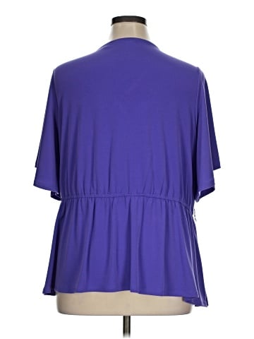 IMAN Short Sleeve Blouse (view 2)