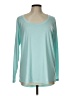 Athleta Teal Long Sleeve T-Shirt Size L - photo 1