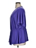 IMAN Purple Short Sleeve Blouse Size 1X - photo 5