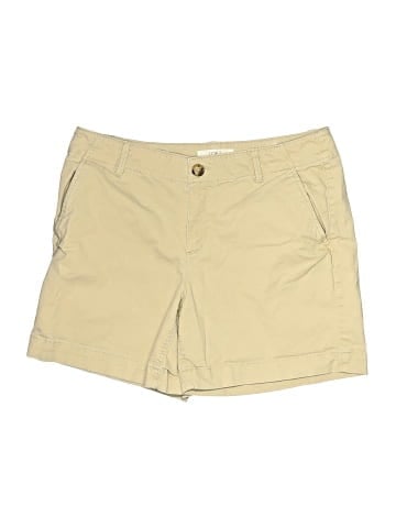 Ann Taylor LOFT Khaki Shorts (view 1)
