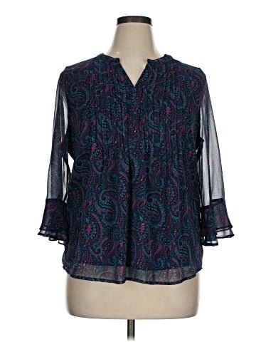 Charter Club 3/4 Sleeve Blouse (view 1)