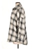 Primark Plaid Gray 3/4 Sleeve Blouse Size 16 - photo 5