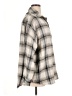 Primark Plaid Gray 3/4 Sleeve Blouse Size 16 - photo 4