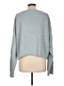 Double Zero Solid Gray Pullover Sweater Size L - photo 2