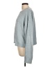 Double Zero Solid Gray Pullover Sweater Size L - photo 5
