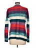 Ultra Flirt 100% Acrylic Stripes Teal Pullover Sweater Size L - photo 2