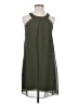 Iz Byer 100% Polyester Solid Green Casual Dress Size S - photo 1