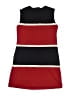 Helena Color Block Red Dress Size 10 - photo 2