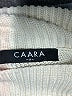 CAARA 100% Cotton Stripes Ivory Turtleneck Sweater Size M - photo 7