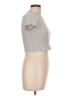 TNA Silver Short Sleeve Turtleneck Size L - photo 4