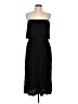 Gap 100% Rayon Solid Black Casual Dress Size L - photo 1