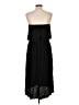 Gap 100% Rayon Solid Black Casual Dress Size L - photo 2