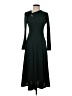 Theory 100% Polyester Black Casual Dress Size 00 - photo 1