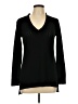 Cable & Gauge Black Long Sleeve Top Size L - photo 1