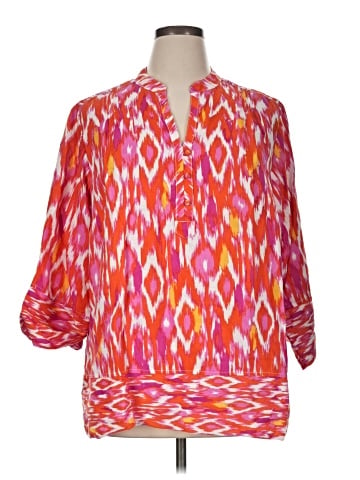 Ruby Rd. 3/4 Sleeve Blouse (view 1)