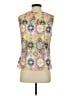 Eva Franco Yellow Sleeveless Blouse Size S - photo 2