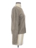 Halogen Metallic Silver Pullover Sweater Size S - photo 4