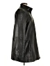 Gallery 100% Leather Black Raincoat Size L - photo 4