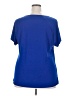 Adele & May Blue Short Sleeve Top Size 2X - photo 2