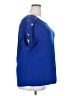 Adele & May Blue Short Sleeve Top Size 2X - photo 4