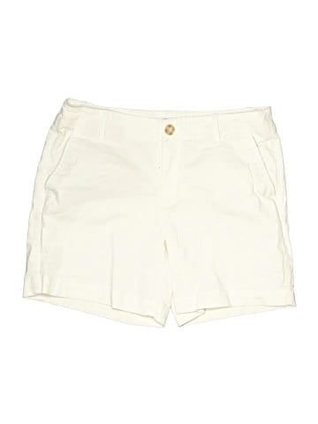 Ann Taylor LOFT Khaki Shorts (view 1)