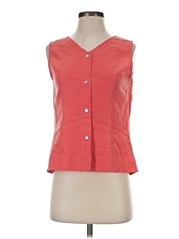 Assorted Brands Sleeveless Button-Down Shirt (view 1)