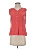 Assorted Brands Red Sleeveless Button-Down Shirt Size P (petite) - photo 1