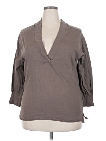 FP Movement 3/4 Sleeve Blouse (view 1)