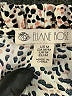 Eliane Rose 100% Polyester Animal Print Ivory Long Sleeve Blouse Size M - photo 7