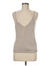 360 Sweater Silver Sleeveless Top Size M - photo 1