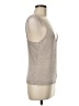 360 Sweater Silver Sleeveless Top Size M - photo 4