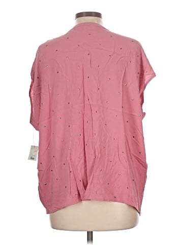 Liz Claiborne Short Sleeve Blouse (view 2)