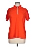 Antigua Orange Short Sleeve Top Size L - photo 1