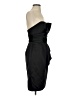 David's Bridal 100% Polyester Black Cocktail Dress Size 2 - photo 4
