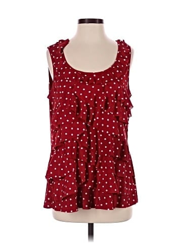 Roz & Ali Sleeveless Blouse (view 1)