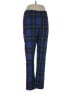 Gretchen Scott Designs Plaid Blue Track Pants Size L - photo 1