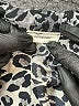 Adrienne Animal Print Black 3/4 Sleeve Blouse Size XL (estimated) - photo 7